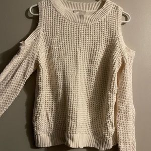 Loft Cold Shoulder Sweater